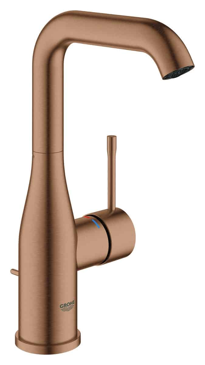 GROHE Essence håndvaskarmatur L med bundventil børstet warm sunset - Grohe - GROHE Essence håndvaskarmatur L med bundventil børstet warm sunset - Billede 2