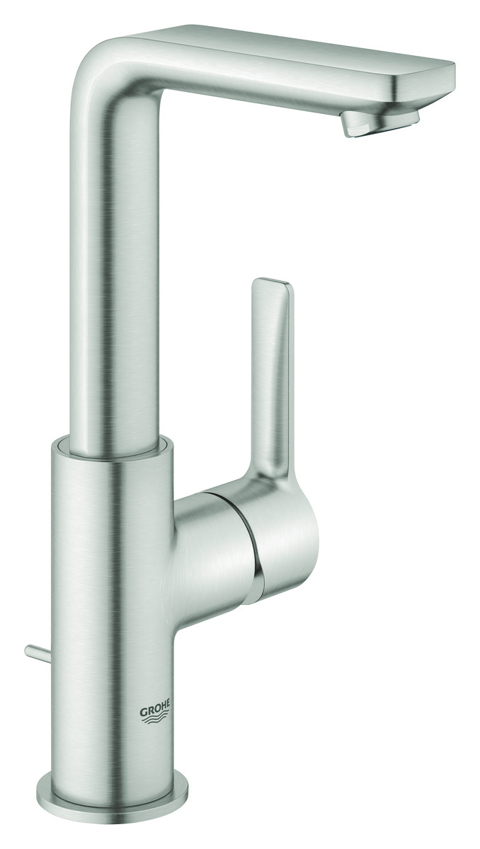 GROHE Lineare New håndvaskarmatur med bundventil L-Size supersteel - Grohe - GROHE Lineare New håndvaskarmatur med bundventil L-Size supersteel - Billede 2
