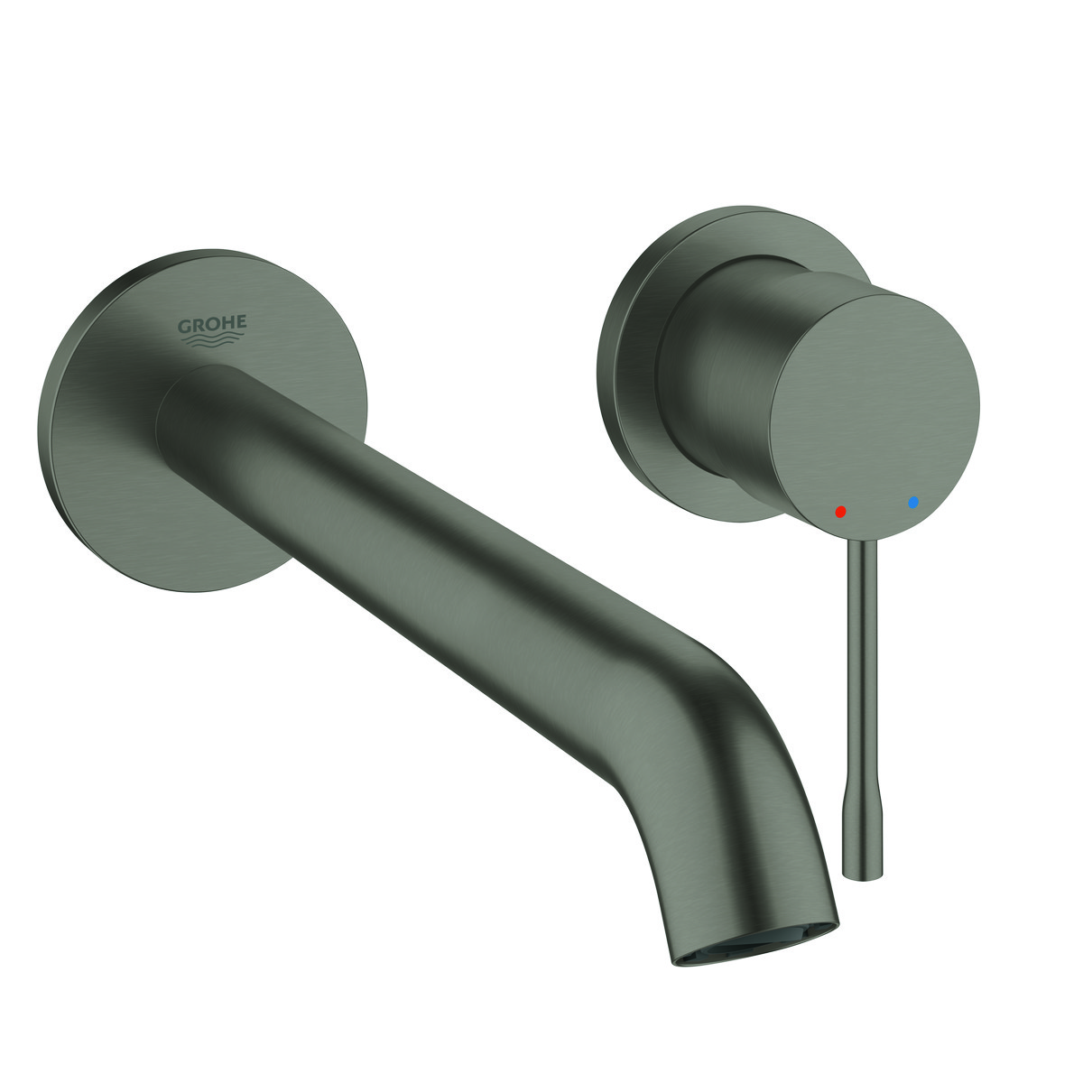 GROHE Essence håndvaskarmatur til indbygning udvendig dele 2-h 5,7l L børstet grafit - Grohe - GROHE Essence håndvaskarmatur til indbygning udvendig dele 2-h 5,7l L børstet grafit - Billede 2