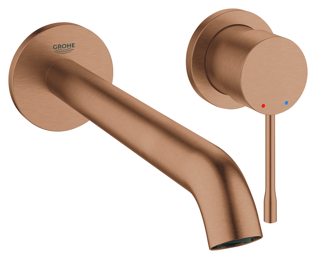 GROHE Essence håndvaskarmatur til indbygning udvendig dele 2-h 5,7l L børstet warm sunset - Grohe - GROHE Essence håndvaskarmatur til indbygning udvendig dele 2-h 5,7l L børstet warm sunset - Billede 2