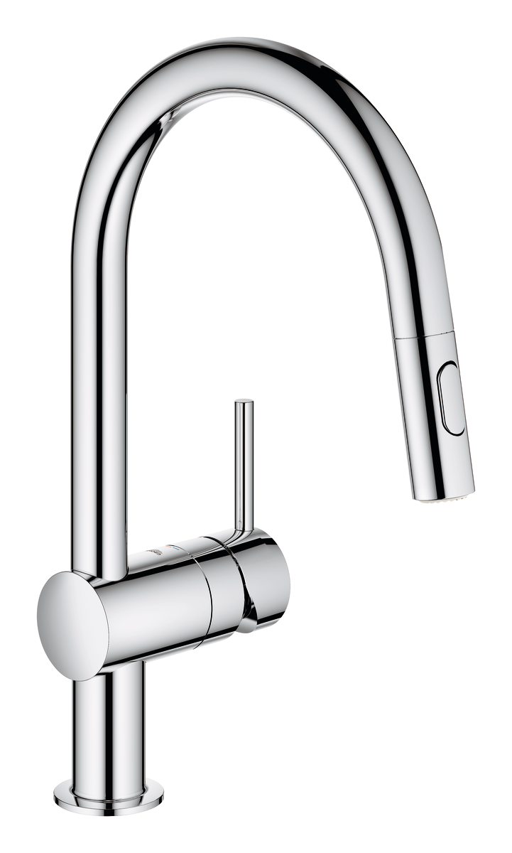 GROHE Minta køkkenarmatur C-tud bruser dual krom, 32321002 - Grohe - GROHE Minta køkkenarmatur C-tud bruser dual krom, 32321002 - Billede 2