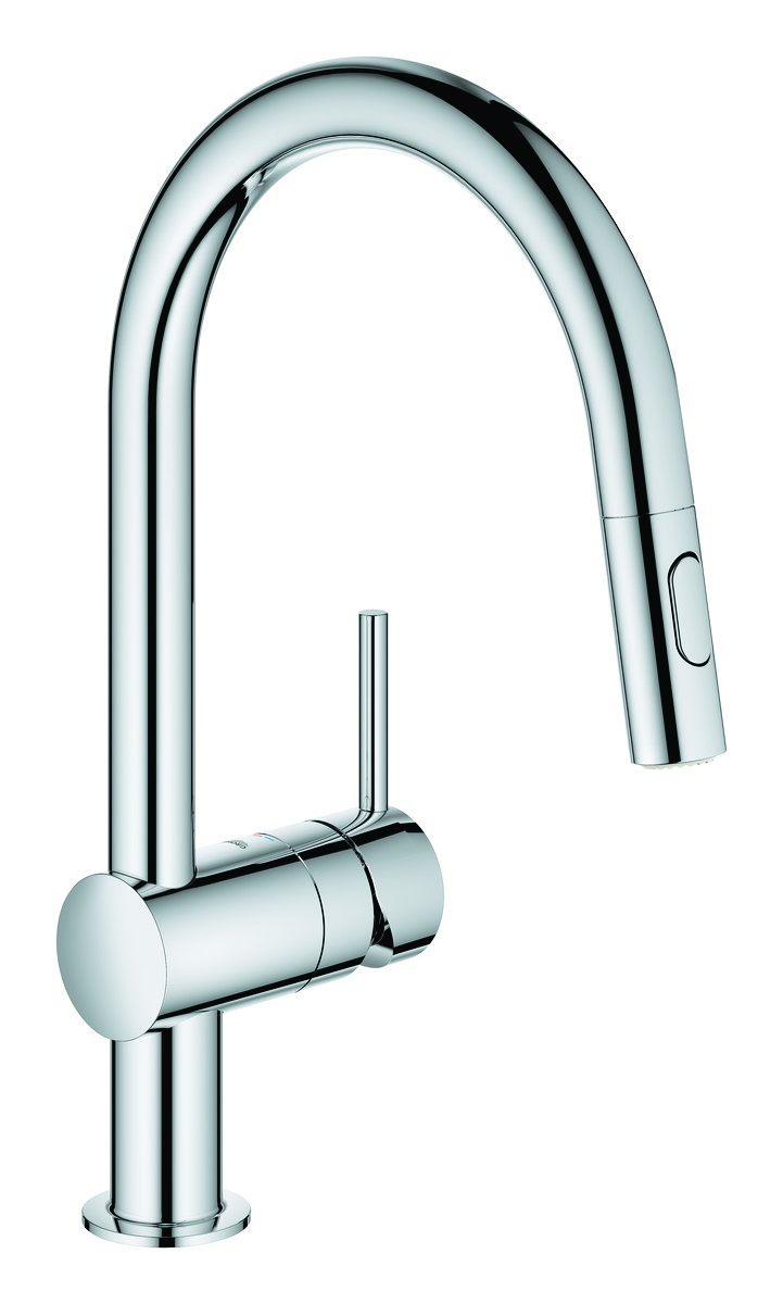 GROHE Minta køkkenarmatur C-tud bruser dual krom, 32321002 - Grohe - GROHE Minta køkkenarmatur C-tud bruser dual krom, 32321002 - Billede 3