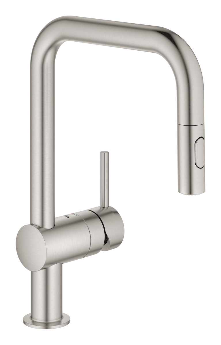 GROHE Minta køkkenarmatur U-tud bruser dual SuperSteel