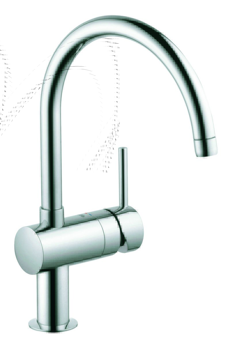 GROHE Minta køkkenarmatur høj tud, krom