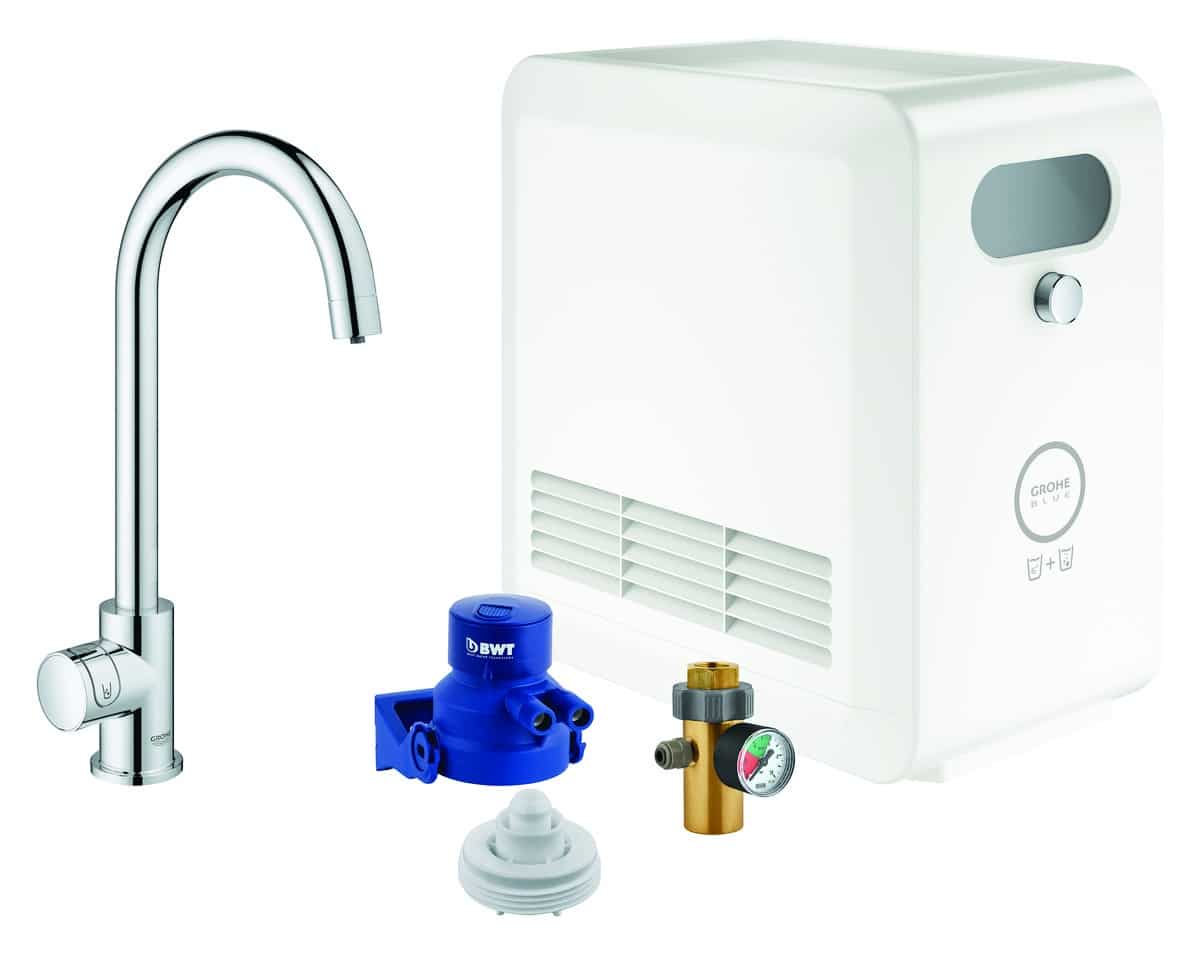 GROHE Blue Professional Mono C-tud krom