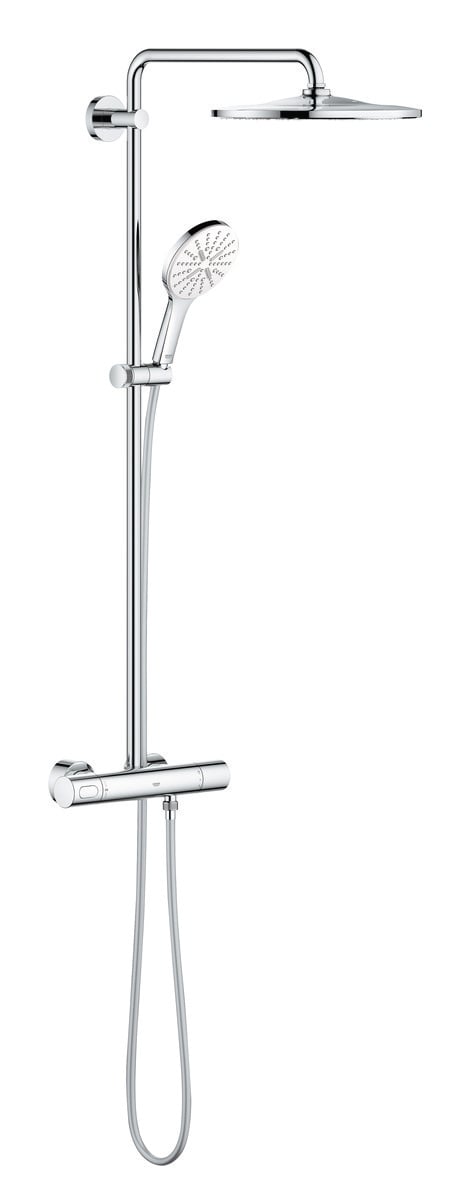 GROHE Rainshower SmartActive 310 brusesystem med termostat til væg Moon white