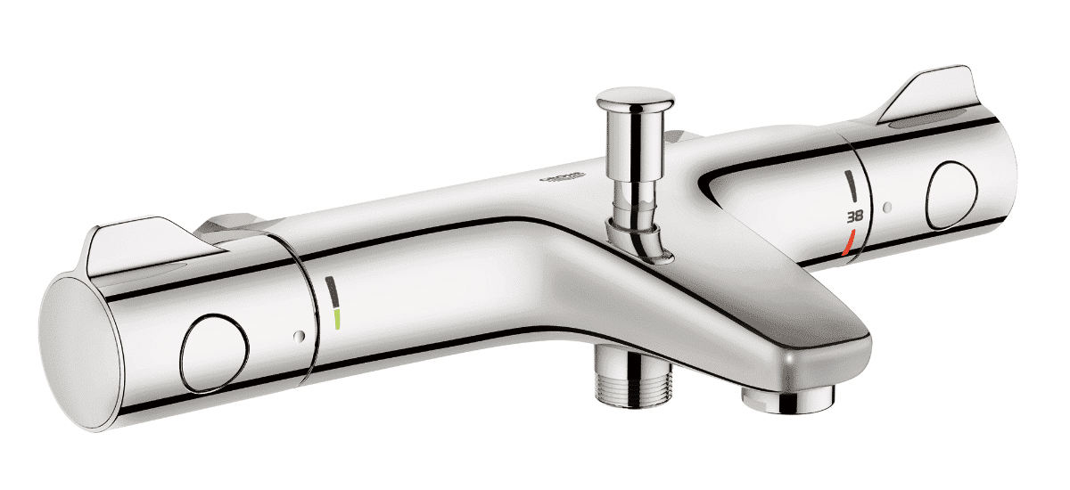 GROHE Grohtherm 800 termostatbatteri uden rosetter - Grohe - GROHE Grohtherm 800 termostatbatteri uden rosetter