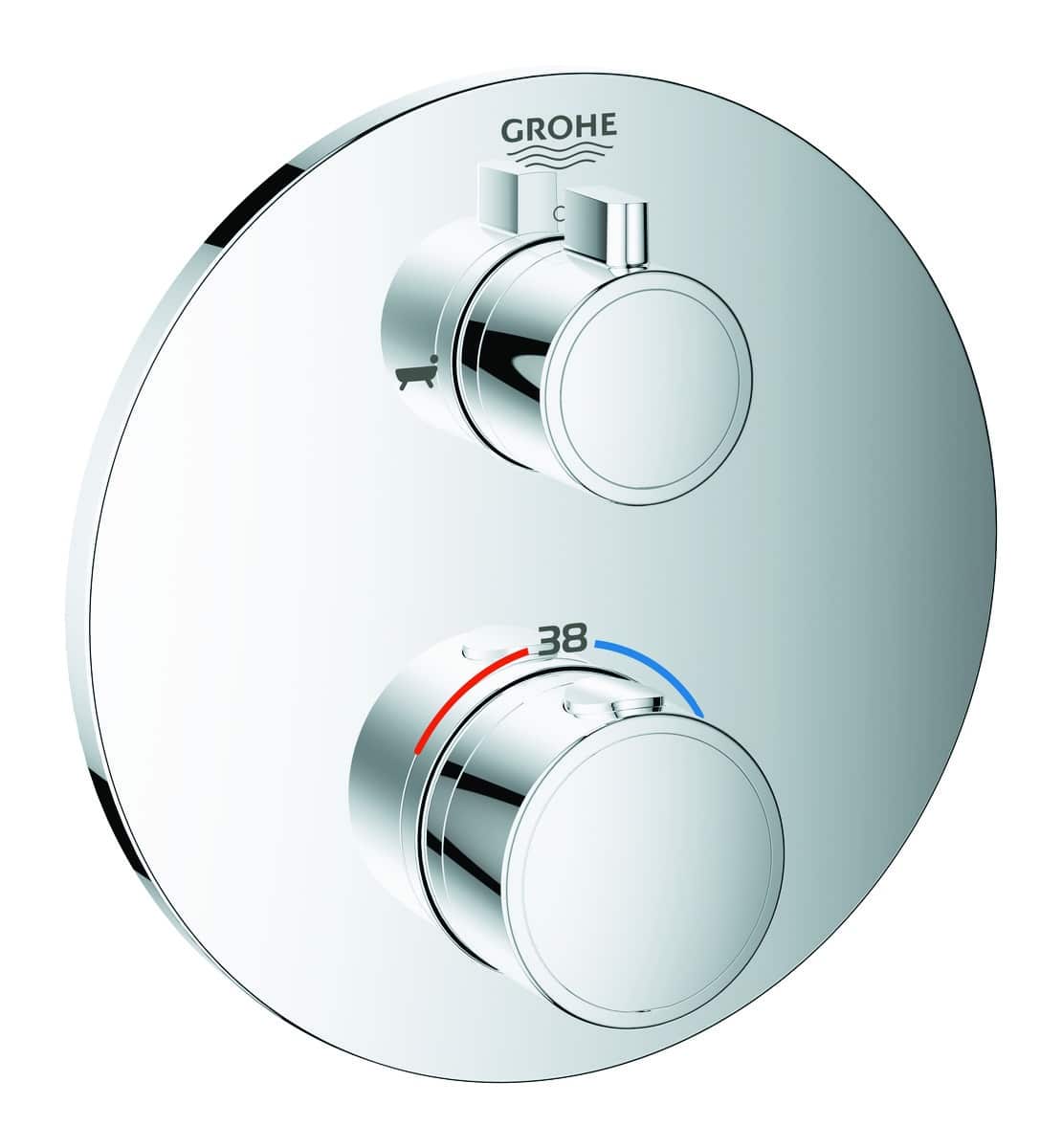 GROHE Grohtherm forplade til Smartbox rund