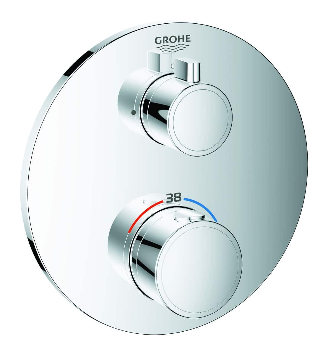 GROHE Grohtherm forplade til Smartbox med integreret omskifter, 24075000