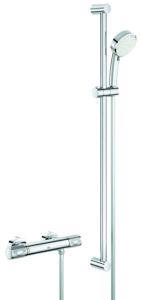 Grohe grohtherm 1000 performance termostat 1/2"/ø100mm t/br krom