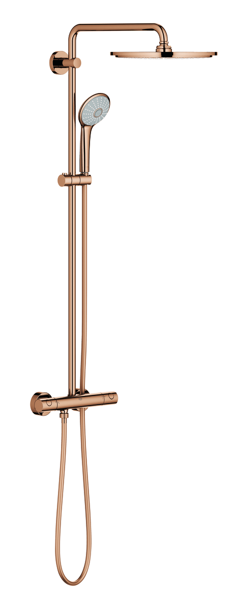 GROHE Euphoria 310 brusesystem med termostat til væg Warm Sunset - Grohe - GROHE Euphoria 310 brusesystem med termostat til væg Warm Sunset