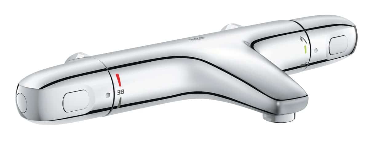 GROHE Grohtherm 1000 termostatbatteri 1/2/317 mm t/kar/br u/forskr, krom
