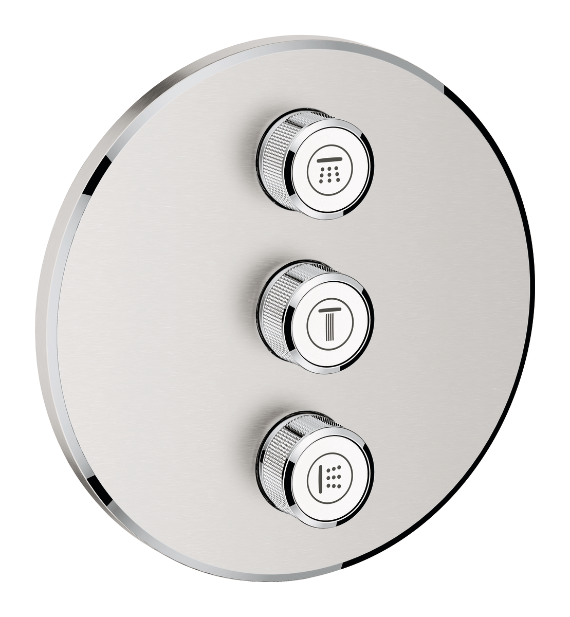 GROHE Grohtherm SmartControl ventiloverdel indbygning udvendig del SuperSteel