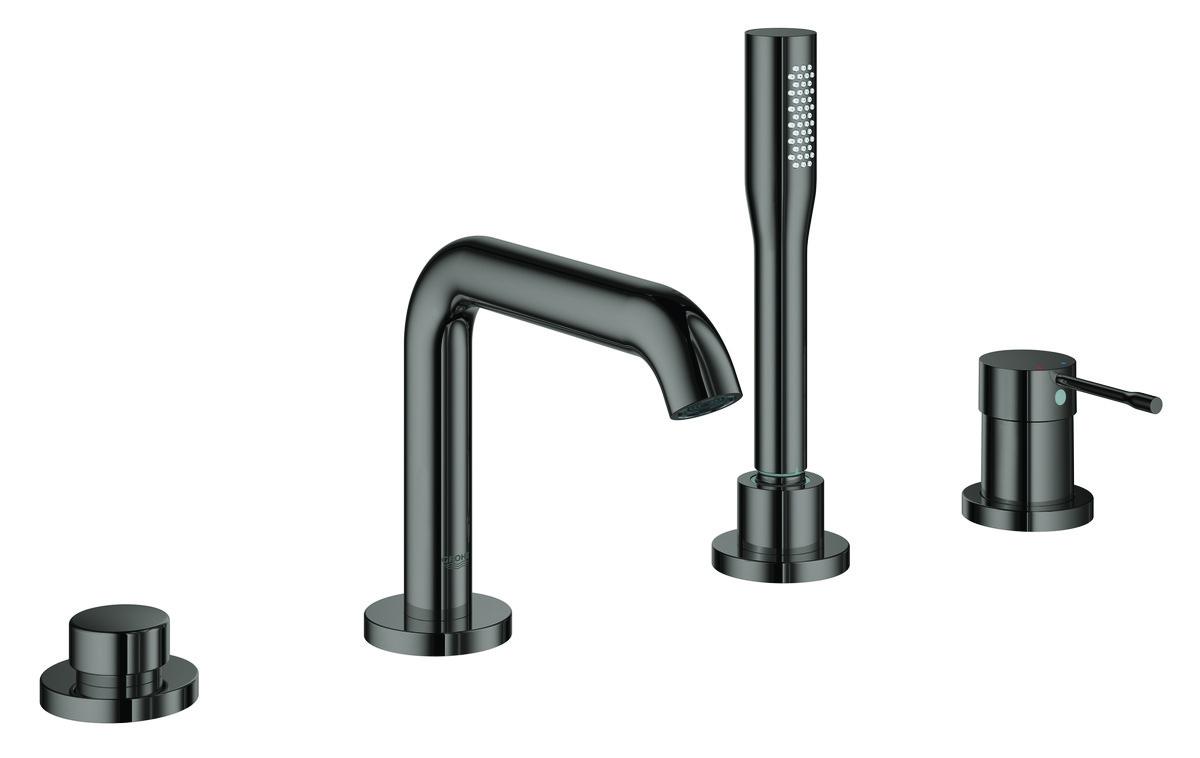 GROHE Essence kar- og brusekombination udvendig dele 4-h grafit - Grohe - GROHE Essence kar- og brusekombination udvendig dele 4-h grafit - Billede 2