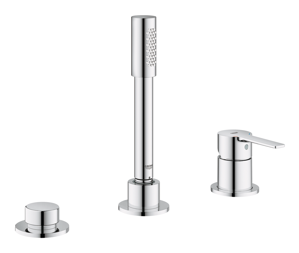 GROHE Lineare New 3-hulsbadkombination krom - Grohe - GROHE Lineare New 3-hulsbadkombination krom