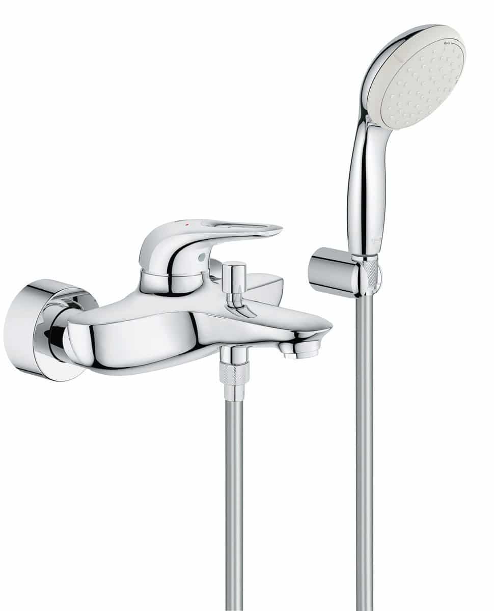 GROHE Eurostyle 2015 kar og brusearmatur med håndbruser - Grohe - GROHE Eurostyle 2015 kar og brusearmatur med håndbruser - Billede 2
