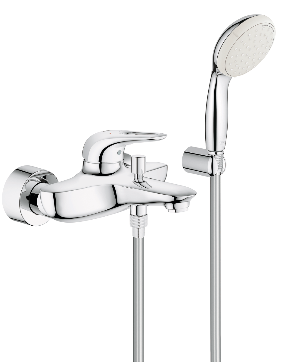 GROHE Eurostyle 2015 kar og brusearmatur med håndbruser - Grohe - GROHE Eurostyle 2015 kar og brusearmatur med håndbruser