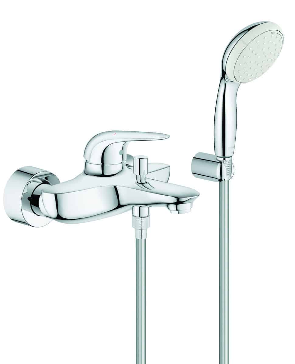 GROHE Eurostyle 2015 Solid kar og brusearmatur med håndbruser - Grohe - GROHE Eurostyle 2015 Solid kar og brusearmatur med håndbruser - Billede 2