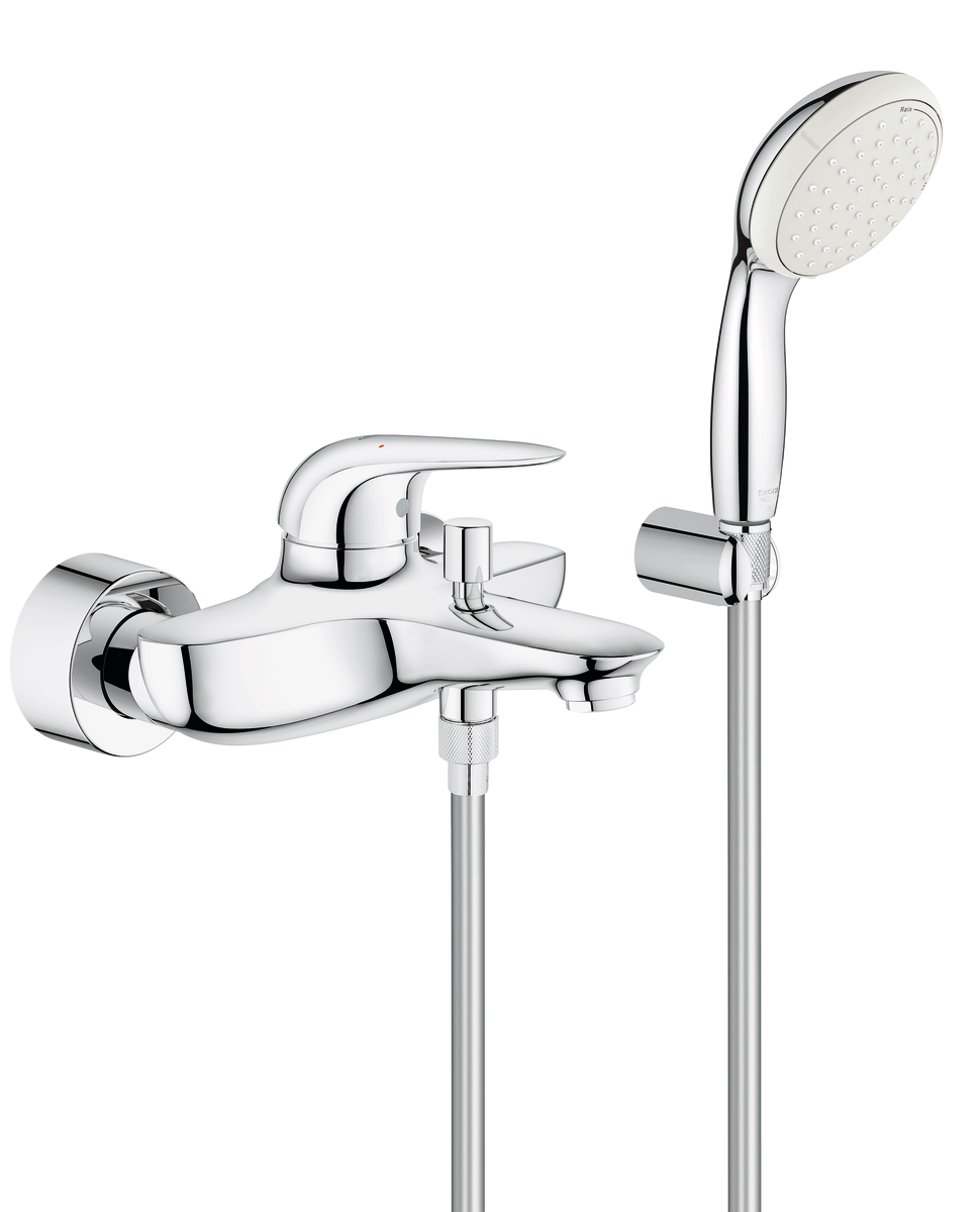 GROHE Eurostyle 2015 Solid kar og brusearmatur med håndbruser - Grohe - GROHE Eurostyle 2015 Solid kar og brusearmatur med håndbruser