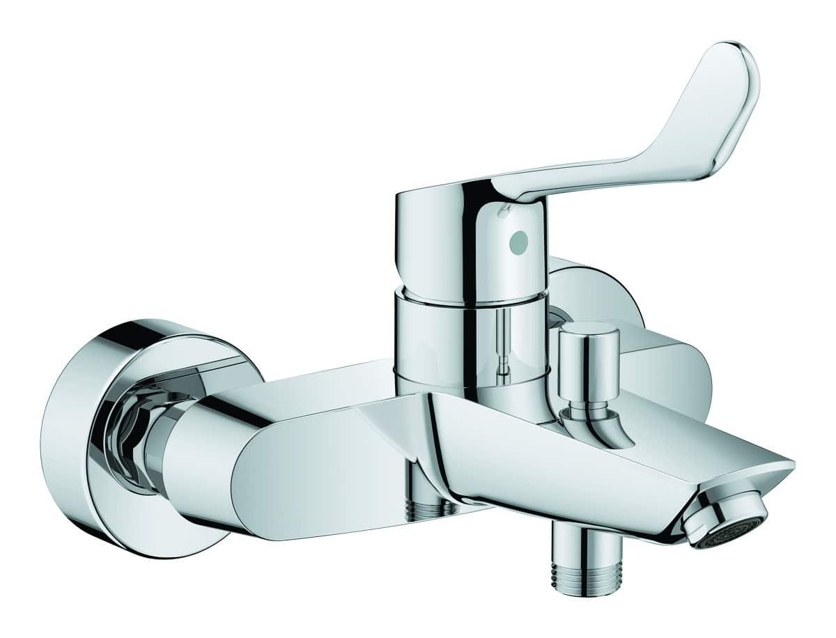 GROHE Eurosmart 2021 batteri til kar, synligt langt greb