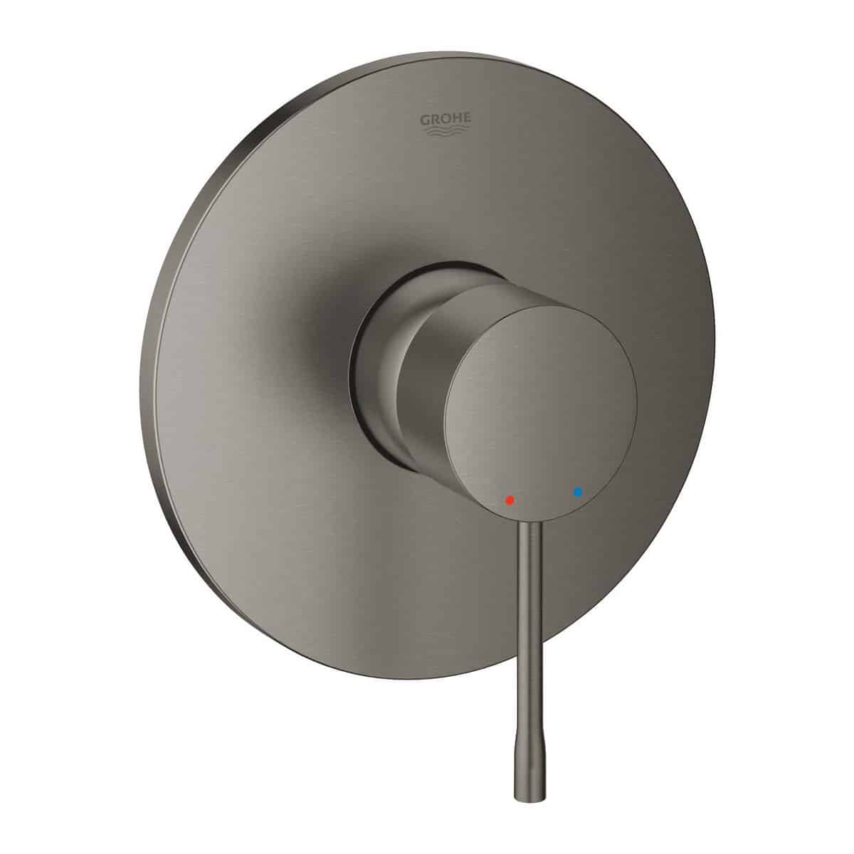 Grohe essence new etgrebsbatteri ø158 mm x 136 mm t/br, børstet hard graphite messing