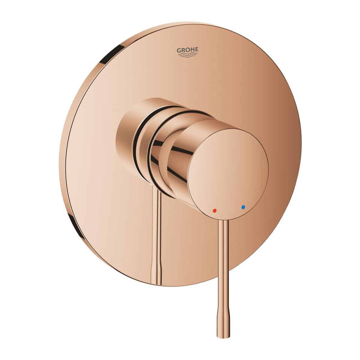 Grohe essence new etgrebsbatteri ø158 mm x 136 mm t/br, warm sunset messing