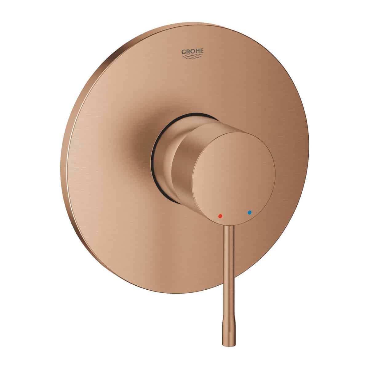 Grohe essence new etgrebsbatteri ø158 mm x 136 mm t/br, børstet warm sunset messing