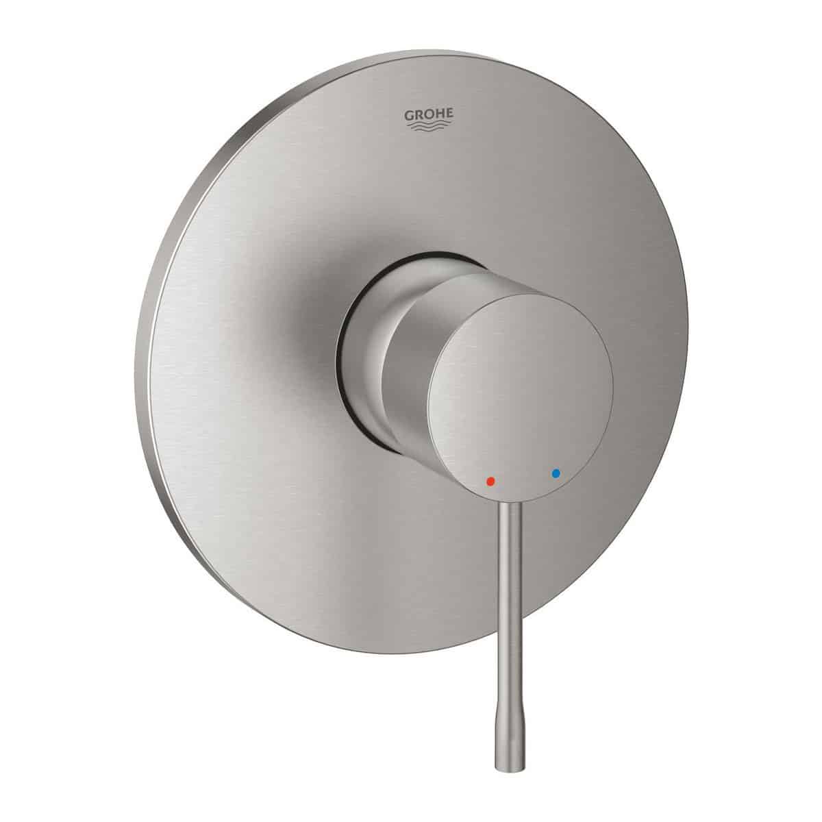 Grohe essence new etgrebsbatteri ø158 mm x 136 mm t/br, supersteel messing