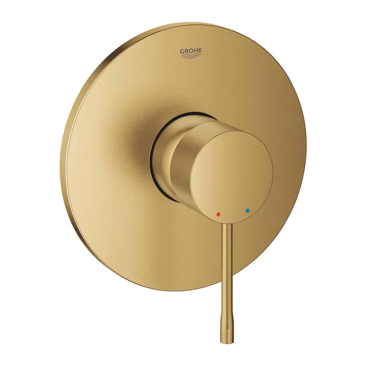 Grohe essence new etgrebsbatteri ø158 mm x 136 mm t/br, børstet cool sunrise messing