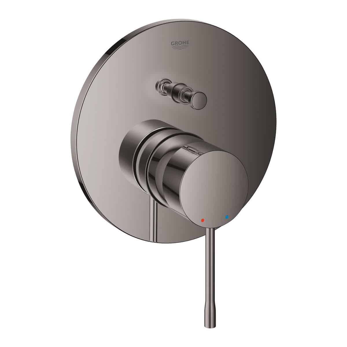 Grohe essence new etgrebsbatteri ø158 mm x 136 mm t/kar/br, hard graphite messing