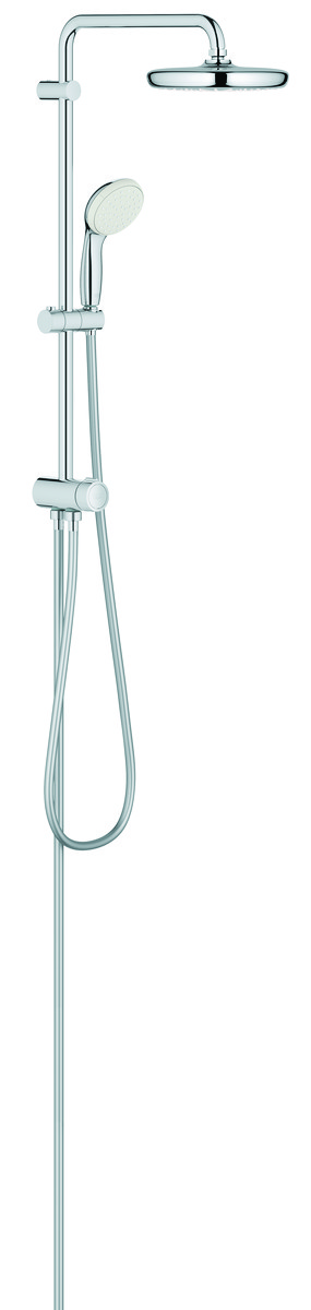 GROHE Tempesta 210 Flex brusesystem med omskifter til væg krom
