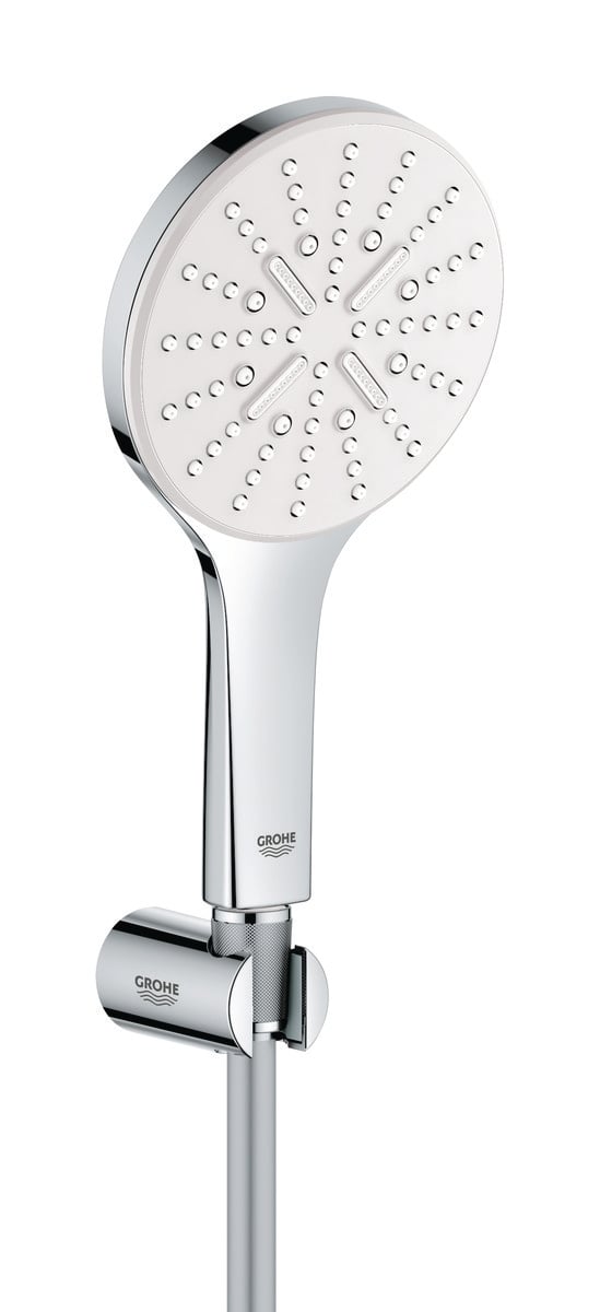 GROHE Rainshower SmartActive 130 vægholdersæt 3-sprays Moon White