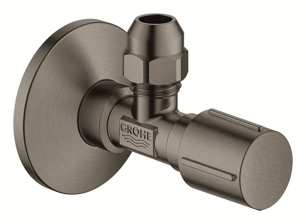 GROHE vinkelventil 1/2" Børstet Hard Graphite, 22037AL0 - Grohe - GROHE vinkelventil 1/2" Børstet Hard Graphite, 22037AL0 - Billede 3