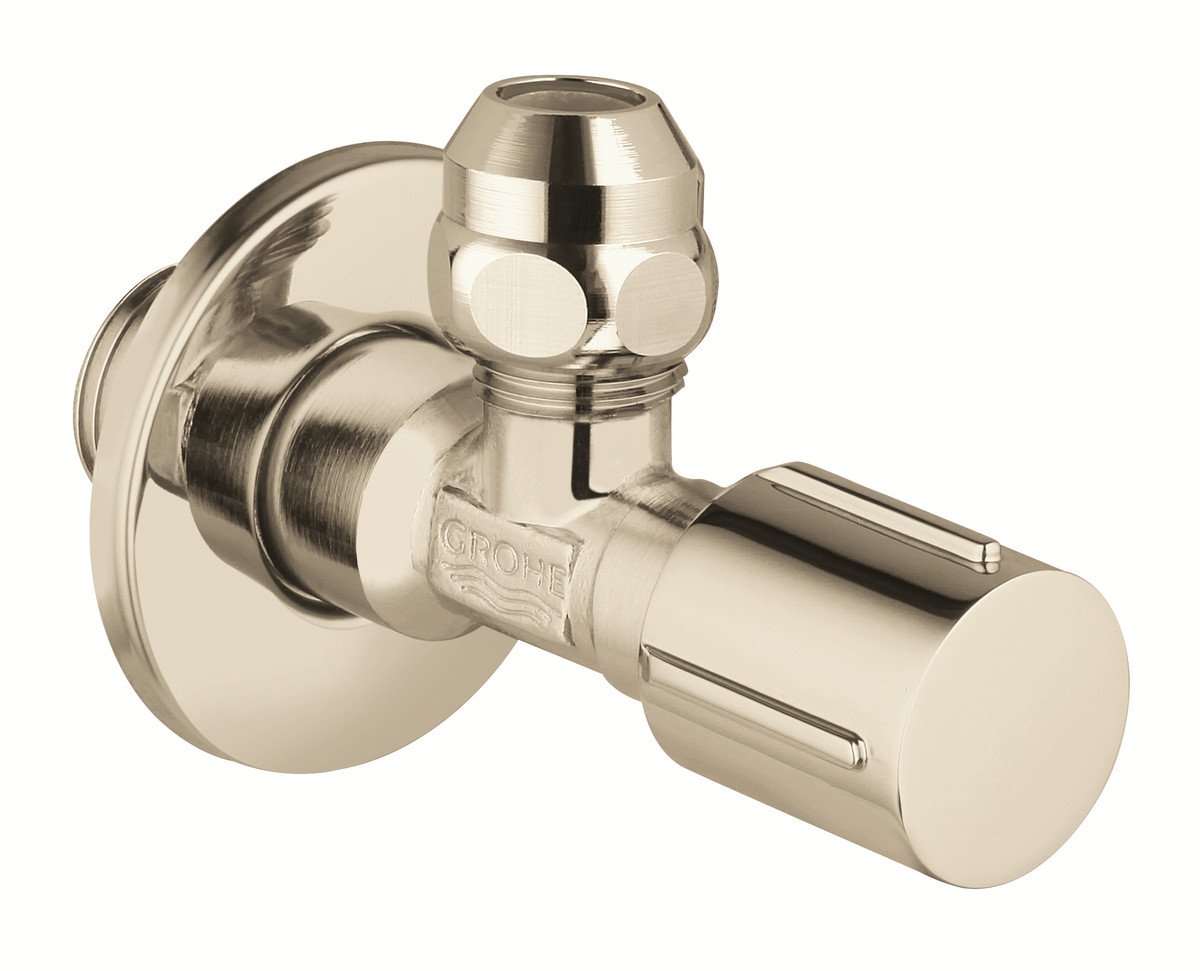 GROHE vinkelventil 1/2" poleret nikkel, 22037BE0 - Grohe - GROHE vinkelventil 1/2" poleret nikkel, 22037BE0 - Billede 3