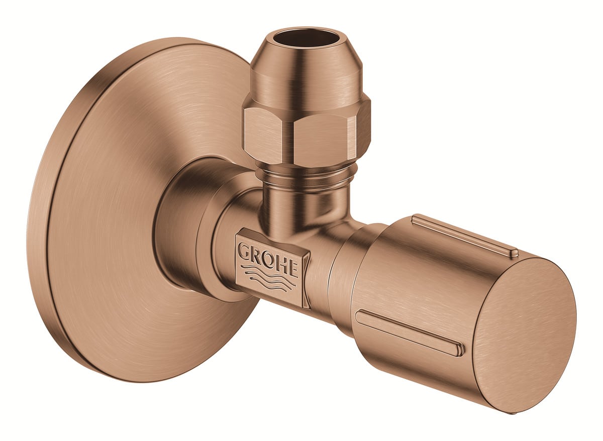 GROHE vinkelventil 1/2" Børstet Warm Sunset, 22037DL0 - Grohe - GROHE vinkelventil 1/2" Børstet Warm Sunset, 22037DL0 - Billede 3