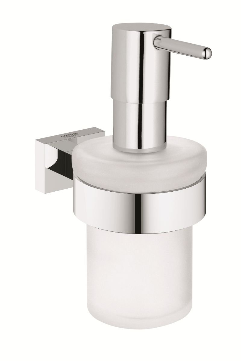GROHE Essentials Cube sæbe dispenser med holder