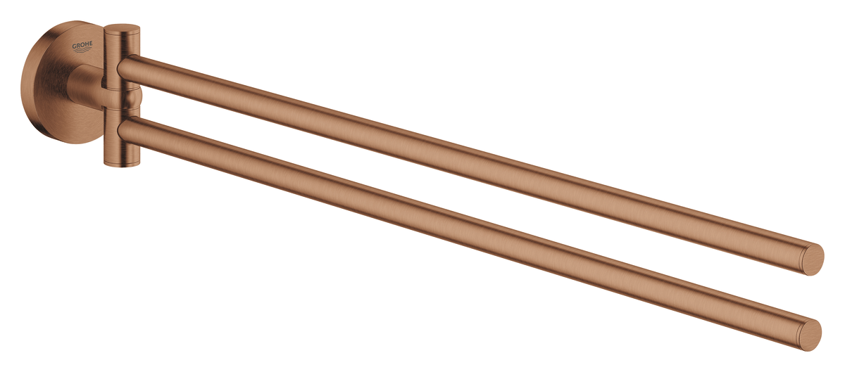 GROHE Essentials håndklædeholder dobbelt 439 mm børstet warm sunset