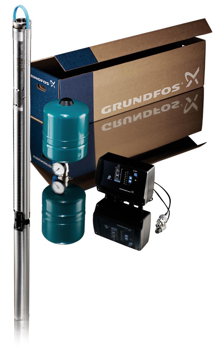Grundfos konstanttrykpakning SQE 2-55