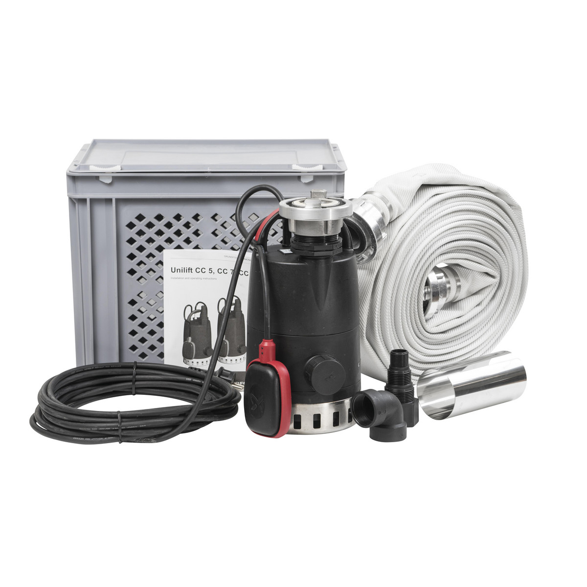 Grundfos MULTIBOX med UNILIFT CC7-A1 og 2" afgangsslange, 15 m - Grundfos - Grundfos MULTIBOX med UNILIFT CC7-A1 og 2" afgangsslange, 15 m - Billede 2
