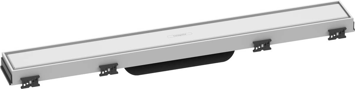 hansgrohe RainDrain Match kappesæt til flise bruseafløb 600 mm mat hvid - Hansgrohe - hansgrohe RainDrain Match kappesæt til flise bruseafløb 600 mm mat hvid