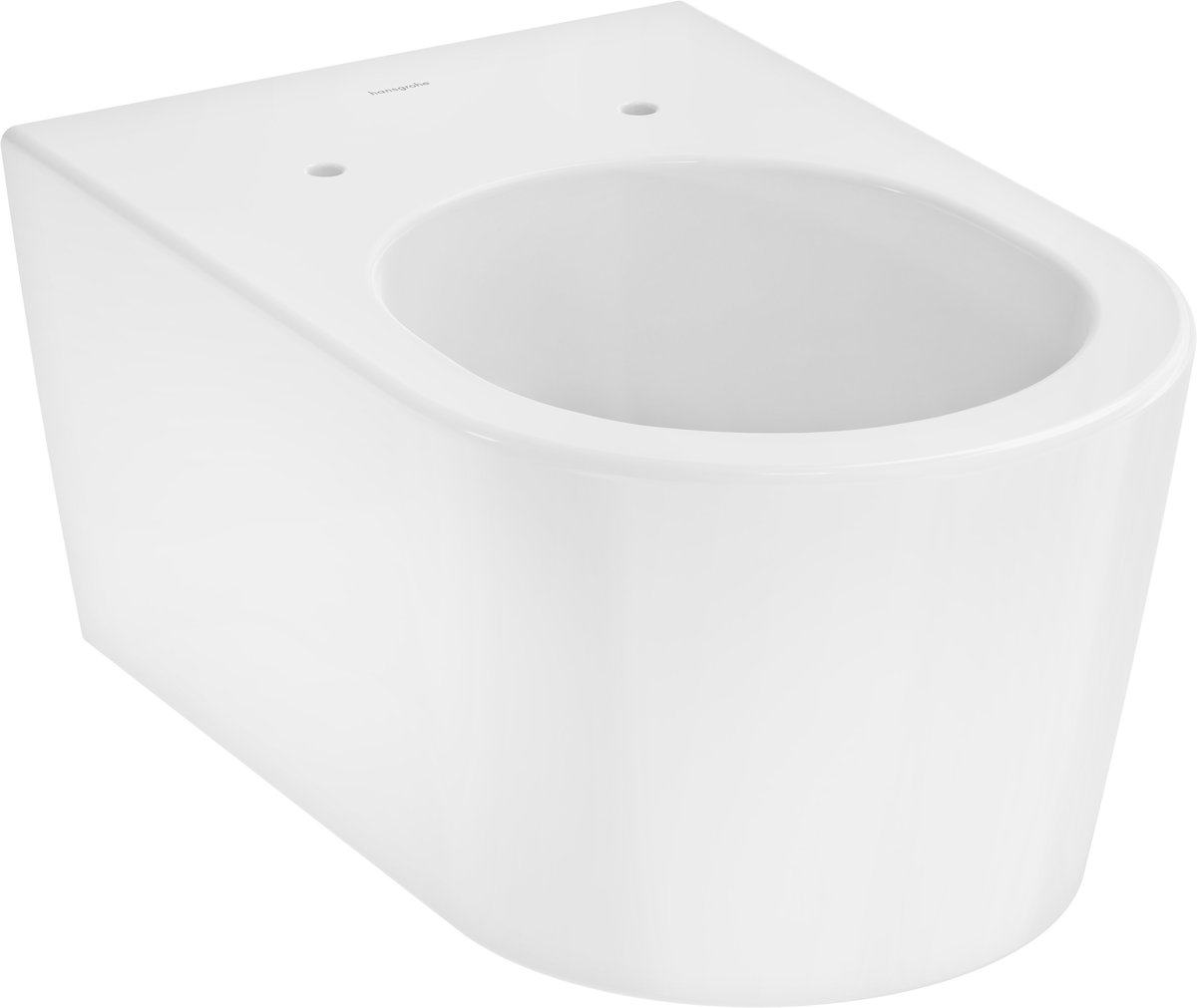 hansgrohe EluPura S vægh toilet 540 u/skyllerand AquaHelix Flush, hvid