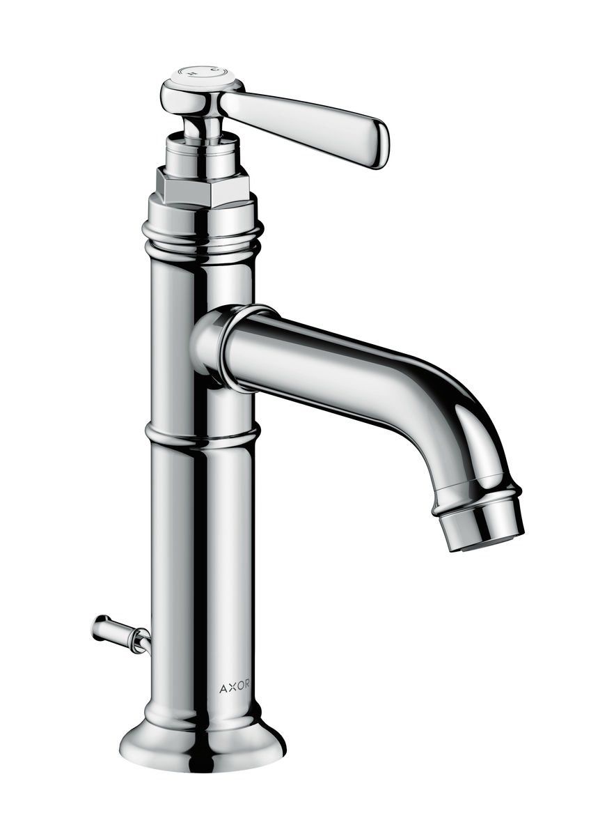 AXOR Montreux håndvaskarmatur 100 med løft-op ventil krom - Hansgrohe - AXOR Montreux håndvaskarmatur 100 med løft-op ventil krom