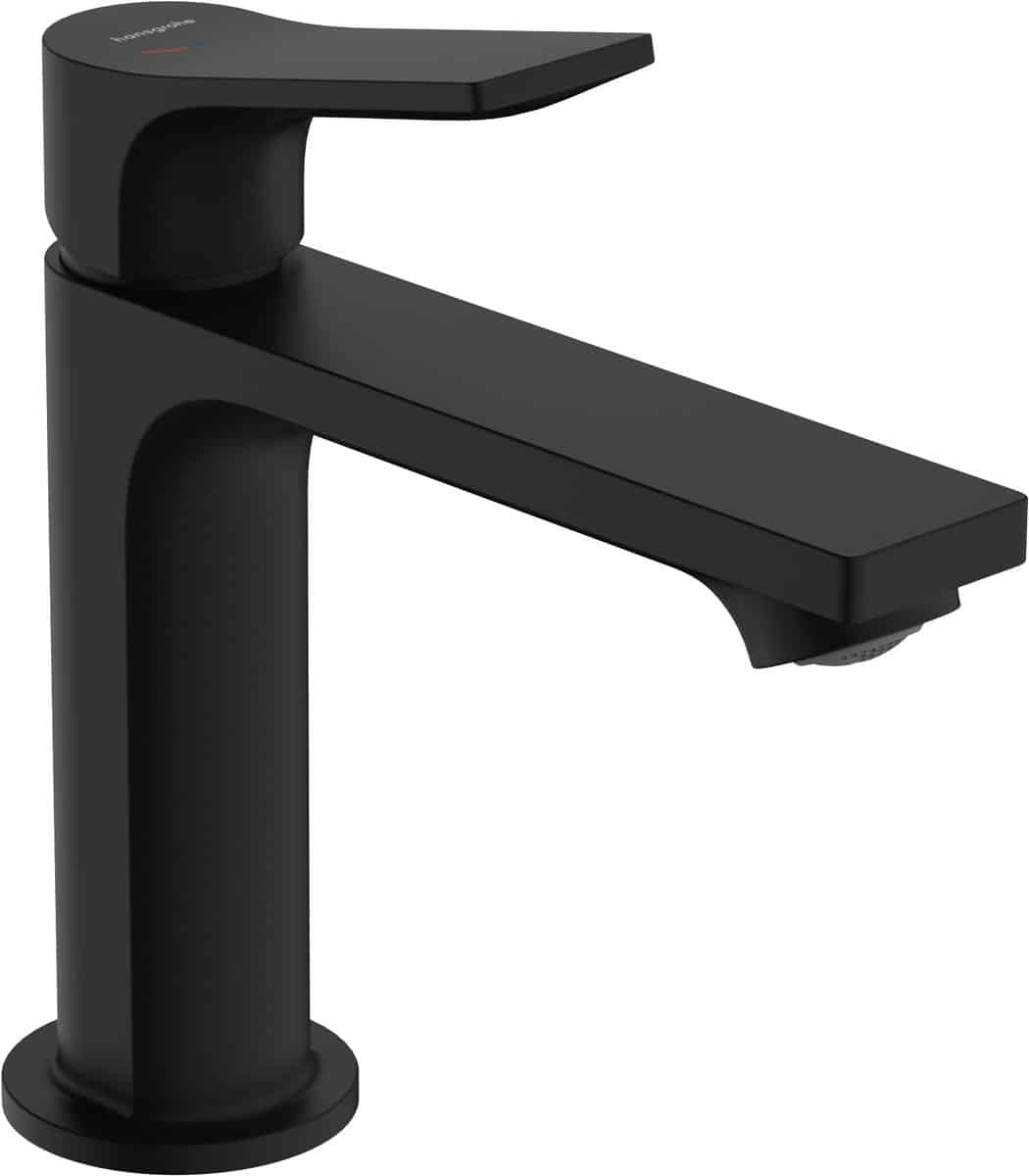 hansgrohe Zebris håndvaskarmatur 110 CoolStart m/løft-op bv, mat sort
