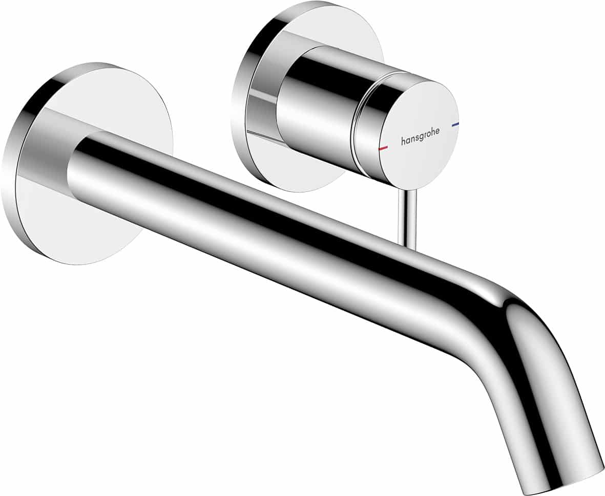 hansgrohe Tecturis S 1-grebs håndvaskarmatur 225mm tud t/hv vægmont forkr