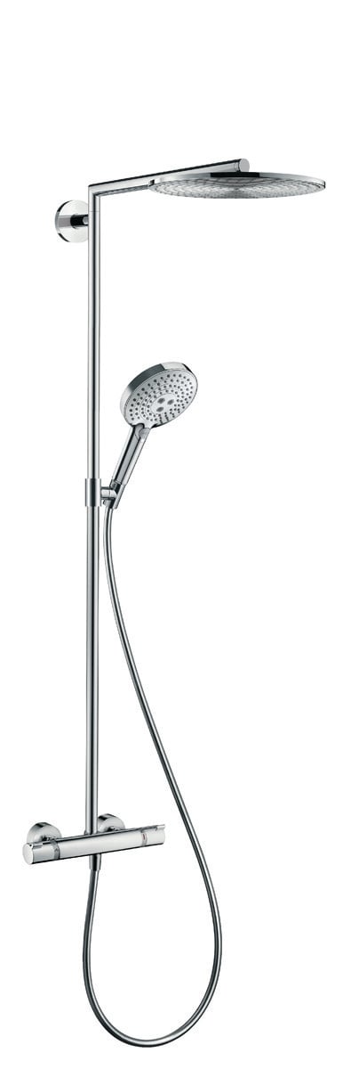 hansgrohe Raindance Select S 300 1jet showerpipe med term krom