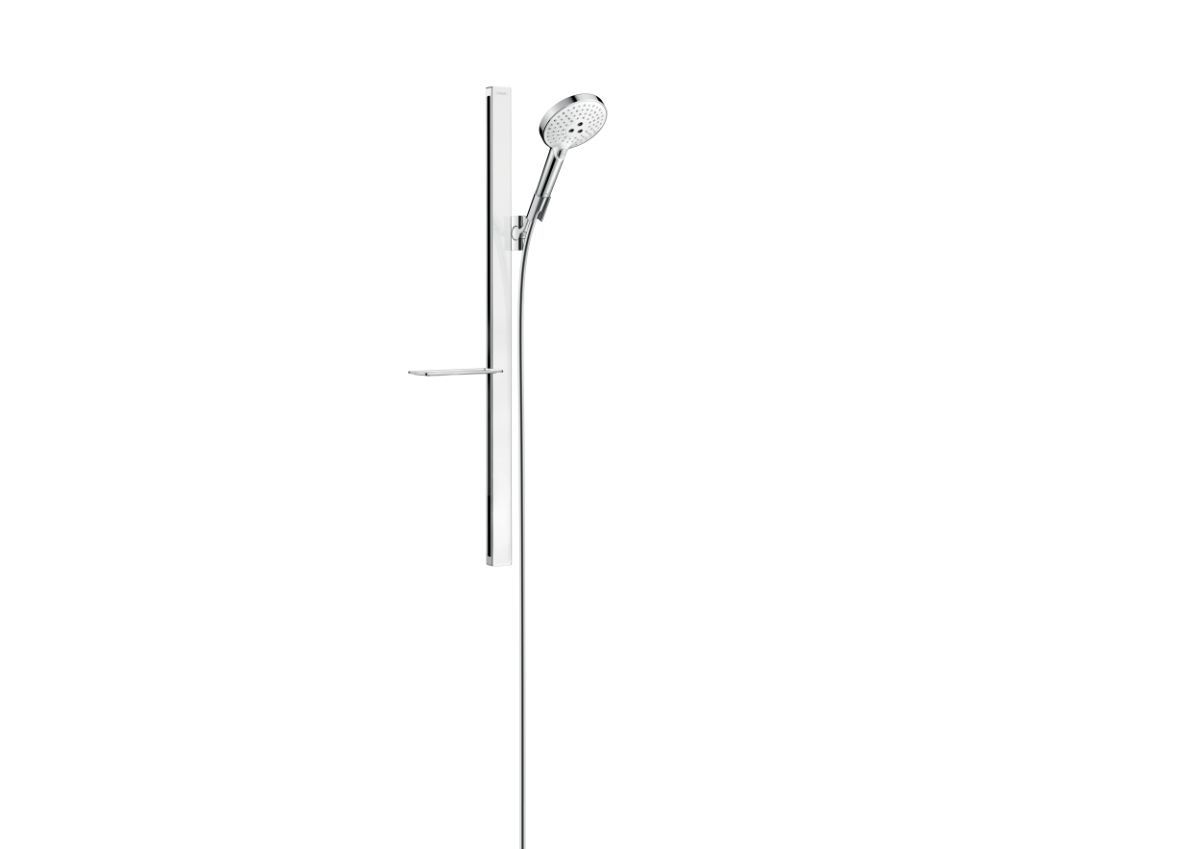 hansgrohe Raindance Select S 120 3jet/Unica E Brusesæt 90 cm, hvid/krom - Hansgrohe - hansgrohe Raindance Select S 120 3jet/Unica E Brusesæt 90 cm, hvid/krom