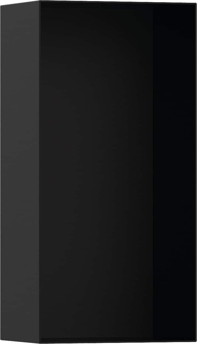 hansgrohe XtraStoris Minimalistic vægniche uden ramme 300/150/100, mat sort