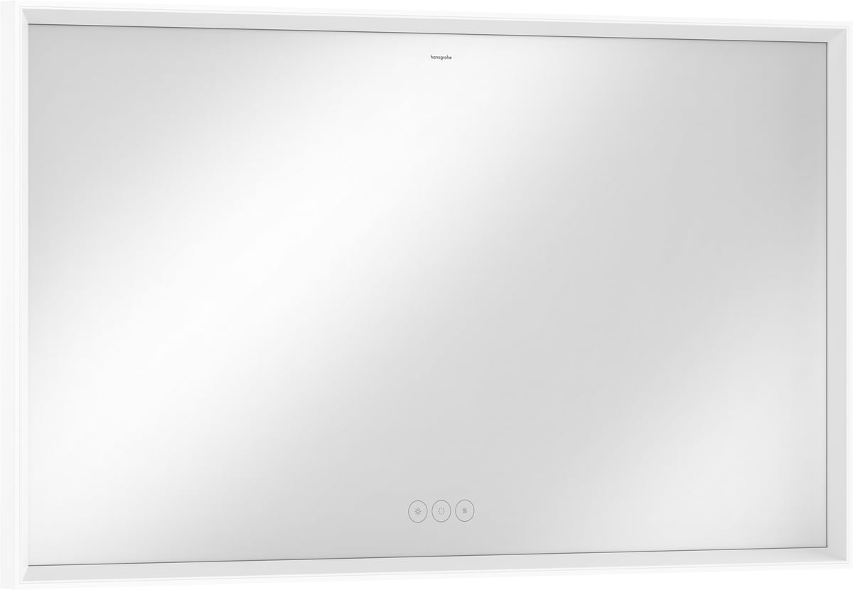 hansgrohe Xarita E Spejl med LED-lys 1200/50 kapacitiv berøringssensor, mat hvid