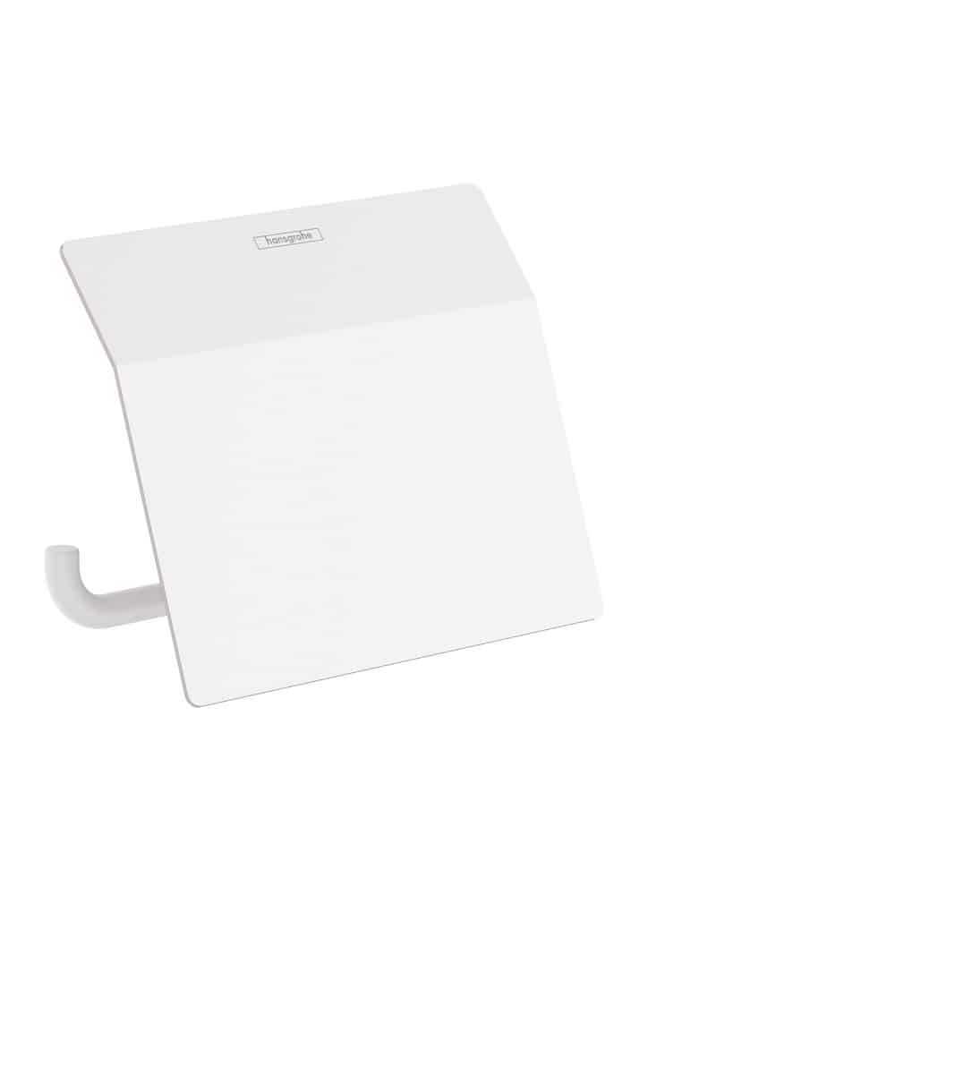 hansgrohe AddStoris papirholder med låg mat hvid - Hansgrohe - hansgrohe AddStoris papirholder med låg mat hvid