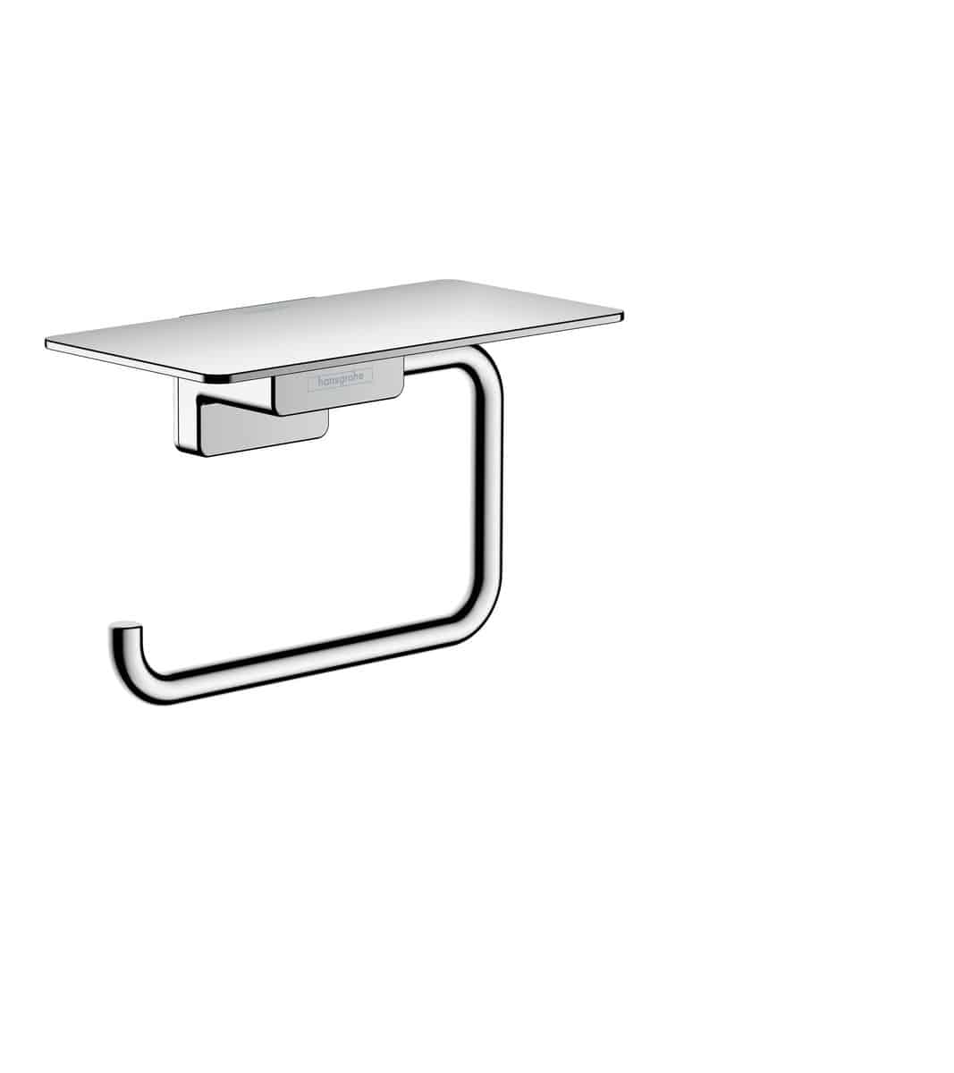 hansgrohe AddStoris papirholder med hylde krom